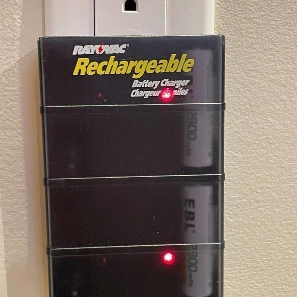 RayOVac Model PS1 Rechargeable Type AA AAA Battery Charger NiCad NiMH Alkaline